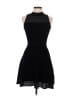 Milly Solid Black Cocktail Dress Size M - photo 1