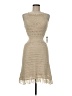 LUCCA Tan Cocktail Dress Size M - photo 1