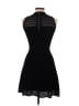 Milly Solid Black Cocktail Dress Size M - photo 2