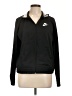 Nike 100% Polyester Black Track Jacket Size L - photo 1
