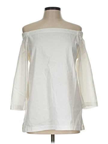 Theory 3/4 Sleeve Blouse (view 1)