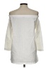 Theory 100% Cotton Ivory 3/4 Sleeve Blouse Size L - photo 2