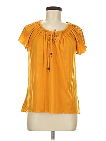 New York Laundry Short Sleeve Blouse (view 1)