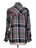 Billy T 100% Lyocell Plaid Gray Long Sleeve Button-Down Shirt Size L - photo 2