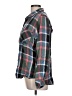 Billy T 100% Lyocell Plaid Gray Long Sleeve Button-Down Shirt Size L - photo 5