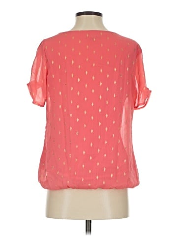 Sara Michelle Short Sleeve Blouse (view 2)