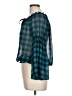 Candie's 100% Polyester Teal 3/4 Sleeve Blouse Size L - photo 5