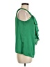Adiva 100% Polyester Green Sleeveless Blouse Size M - photo 4