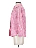 Coldwater Creek Checkered-gingham Pink 3/4 Sleeve Button-Down Shirt Size Sm 6/8 - photo 5