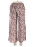 Roxy 100% Viscose Floral Red Casual Pants Size L - photo 2