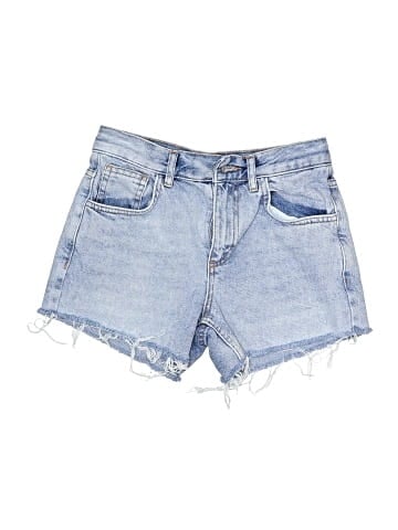 Subdued Denim Shorts (view 1)