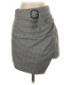 INA Houndstooth Gray Casual Skirt Size S - photo 1