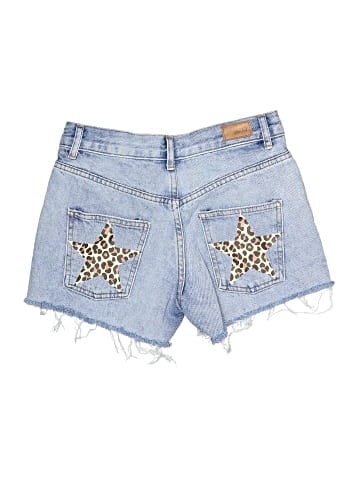 Subdued Denim Shorts (view 2)