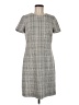 Calvin Klein Tweed Gray Casual Dress Size 6 - photo 1