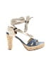 Stuart Weitzman 100% Leather Ivory Wedges Size 5 1/2 - photo 1