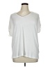 Edgely White Short Sleeve Top Size XL - photo 1