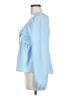 Derek Heart 100% Polyester Blue Long Sleeve Blouse Size M - photo 5