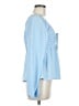 Derek Heart 100% Polyester Blue Long Sleeve Blouse Size M - photo 4
