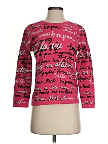 Karl Lagerfeld Paris Pullover Sweater (view 1)