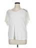Como Vintage White Short Sleeve Top Size XL - photo 1