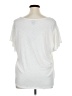 Como Vintage White Short Sleeve Top Size XL - photo 2