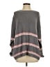 FP BEACH Stripes Gray Pullover Sweater Size S - photo 1