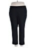 Roz & Ali Solid Black Active Pants Size 24 - photo 1