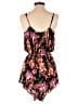 Mossimo Supply Co. 100% Rayon Tropical Black Romper Size M - photo 2