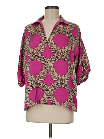 Emily McCarthy 3/4 Sleeve Blouse (view 1)