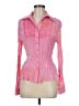 Cathaya Pink Long Sleeve Blouse Size M - photo 1