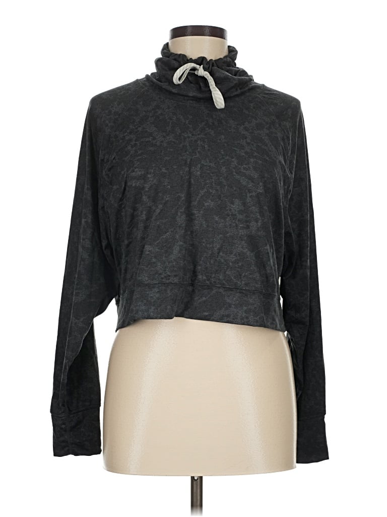 Pre-owned Vuori Turtleneck Sweater In Black