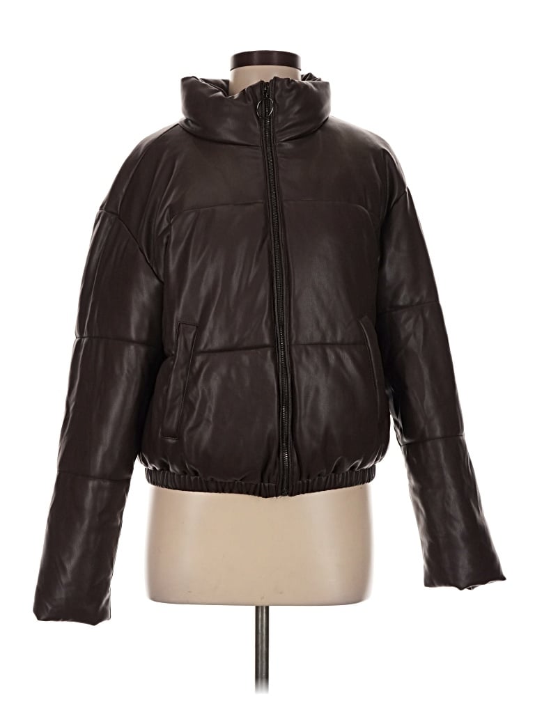 Pre-owned Aqua Jacket In Brown