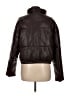 Aqua 100% Polyester Solid Brown Jacket Size M - photo 2