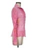 Cathaya Pink Long Sleeve Blouse Size M - photo 4