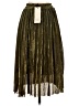 Chartou Metallic Gold Formal Skirt Size XS - photo 2