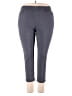 Croft & Barrow Solid Gray Active Pants Size 18 - photo 1