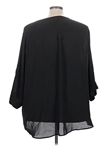 Torrid 3/4 Sleeve Blouse (view 2)