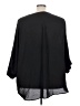 Torrid 100% Polyester Black 3/4 Sleeve Blouse Size 5X Plus (6) - photo 2