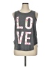 Bobbie Brooks Gray Sleeveless T-Shirt Size 1X - photo 1