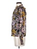 Steve Madden Floral Purple Long Sleeve Blouse Size XS - photo 5