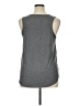 Bobbie Brooks Gray Sleeveless T-Shirt Size 1X - photo 2
