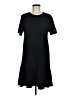 Comune Solid Black Casual Dress Size M - photo 1