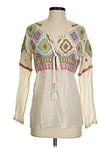 Tolani Long Sleeve Blouse (view 1)