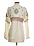 Tolani 100% Cotton Ivory Long Sleeve Blouse Size XS - photo 2