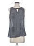 Laundry by Shelli Segal 100% Polyester Blue Sleeveless Blouse Size S - photo 1