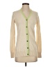 Faconnable Ivory Cardigan Size S - photo 1