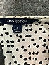 Max Edition 100% Polyester Ivory Short Sleeve Blouse Size S - photo 7