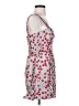 Hutch 100% Polyester Hearts Blue Cocktail Dress Size 2 (petite) - photo 4