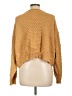 Double Zero Solid Tan Pullover Sweater Size L - photo 2