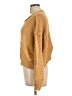 Double Zero Solid Tan Pullover Sweater Size L - photo 5